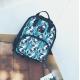 Fashion portable backpack Korean version of backpack college leisure minimalist fashion bag