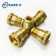 Custom CNC Milled Brass Parts