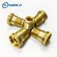Customized CNC Milling Brass Parts With Zinc/Nickel/ Chrome Plating