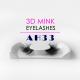 Ultra Soft Private Label Eyelashes , Various Design Mink 3D Hair Lashes