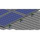 Simplified Home Anodized Aluminum Solar Rooftop Structure