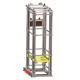Hydraulic Shifting Warehouse Elevator Lifting Speed Max 40m Per Min
