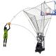 Siboasi Basketball Shooting Machine For Home Training Vertical Angles Adjustable
