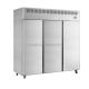New Commercial Refrigerator Equipment Vertical 3 Door Vertical Refrigerator Chiller For Hotel Kitchen