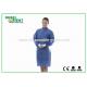 CE/ISO13485 Certificated  Single Use SMS Surgical Isolation Gown For Preventing Particle