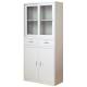 Knock Down 2 Drawers Cupboard With Sliding Door And Swing Door With PVC Recessed Handle