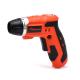 3.6V High Torque Cordless Screwdriver With Led Light Li-Ion Handheld Power Drills