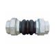 DN100 Threaded Water Pipe Fittings Epdm Rubber Expansion Joint