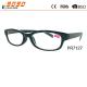 Fashionable reading glasses with plastic frame ,suitable for women and men