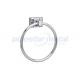 Decorative Bathroom Hardware Accessories 6 Satin Nickel Towel Ring