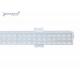 Various of Europe trunking rail system compatible Universal LED Linear Module retrofit