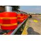 Traffic Safety Guardrail EVA Buckets Rolling Barrier