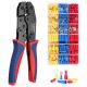 Alloy Multipurpose Crimping Pliers Set , Portable Terminal Kit With Crimping Tool