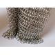 Weld Stainless Steel Chainmail Wire Mesh For Room Curtain