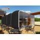 Restaurant coffee Bar House Inflatable Modular Glamping Box Tent