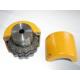 Compact Size Steel Flexible Coupling , Chain Sprocket Coupling Rust Resistant