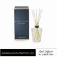 Clear Round Bottle Glass Reed Diffuser With Blue Rigid Gift Box Packaging