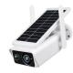 IP66 Solar Powered CCTV Camera , Rechargeable Solar Panel Outdoor Security Camera