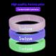 Gift Printed Silicone Wristbands 1-5mm Width Custom Bracelets With Logo