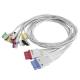 OEM ECG Leadwires P-Hilips 5+5 IEC 4.0 Banana 4 Lead 6 Lead EKG Lead Wire
