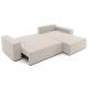 2024 Factory direct sales new corduroy fabric living room sofa modular combination sofa belt storage 4 seat sofa bed