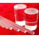 polished transparent quartz glass rod customized size ,fused silica rod  diameter from 2mm to 30mm