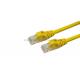 3Ft  / 6 Inch Flat Ethernet Cable Cat6 Patch Cable Wiring With Iso 9001 Certification