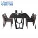 304SS Legs Rectangular Kitchen Dining Table Artificial Dali