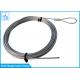 Safety Cord With Attenuator 7x7 Stainless Steel Wire Rope 1.5mm Steel Cable Sling