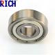 Chrome Steel Ball Bearing 6201 For Automobile With One Side Rubber Seal Ring