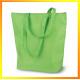 Green convenient fashion polyester foldable shopping bag