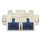 CATV System SC/UPC SX DX Single Mode Adaptor with Flange and 0.2dB Insertion Loss