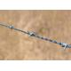 Hot Dip Galvanized Double Twist Barbed Wire 14 Gauge For Private Area