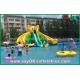 Inflatable Water Slides For Kids Giant Inflatable Bull / Elephant Cartoon Bouncer Water Slids For Adults And Kids