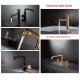 brass vanity basin Faucets black colour cold hot water Industrial Style  wholesale price
