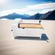 Manul Plastic Paper Core Tube Cutting Machine QG-500/1000/1600 Models Circular Knife Synchronous Rotation