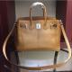 hot sale high quality camel 25cm 30cm Lychee cowhide leather handbags women gorgeous brand handbags LR-B08