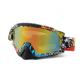 High Density Off Road Goggles , Motocross Glasses Explosion Proof PC Lens
