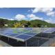 Roof Mounting Ballasted Solar Racking Systems Compatible With Lightning Protection