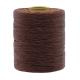 100% Polyester Kangfa 210D/2 Flat Waxed Thread for Hand Sewing and Stitching Cord