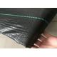 100% Virgin PP Black Weed Control Fabric For Greenhouse Binding Resistant / Press Resistant