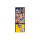 gacha capsule vending machine different height  yellow 2.5 metal for selling items on park