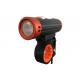 Aluminum Alloy Powerful Led Bike Lights 1m Impact Resistant Adjustable Mount