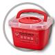 3 Litre Sharps disposal container, Sharps Container, Red sharps containers - WinnerCare