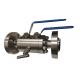 Forged Stainless Steel DBB Ball Valve With Customized Design BV-DBB-02F