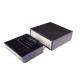 Mini 12.1 Inch POS Register Metal Cash Box With Lock With Ball Bearing Slides