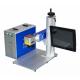 CE Desktop Fiber Laser Marking Machine For Plastic Gold Silver Metal