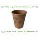 Take- Away Single Wall Kraft Paper Cups for Hot Coffee and Tea