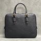 Authentic Real True Ostrich Skin Businessmen Briefcase Laptop Purse Bag Genuine Exotic Leather Male Working Handbag