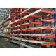 Double Side Structural Cantilever Pallet Racking Heavy Duty Customized Size